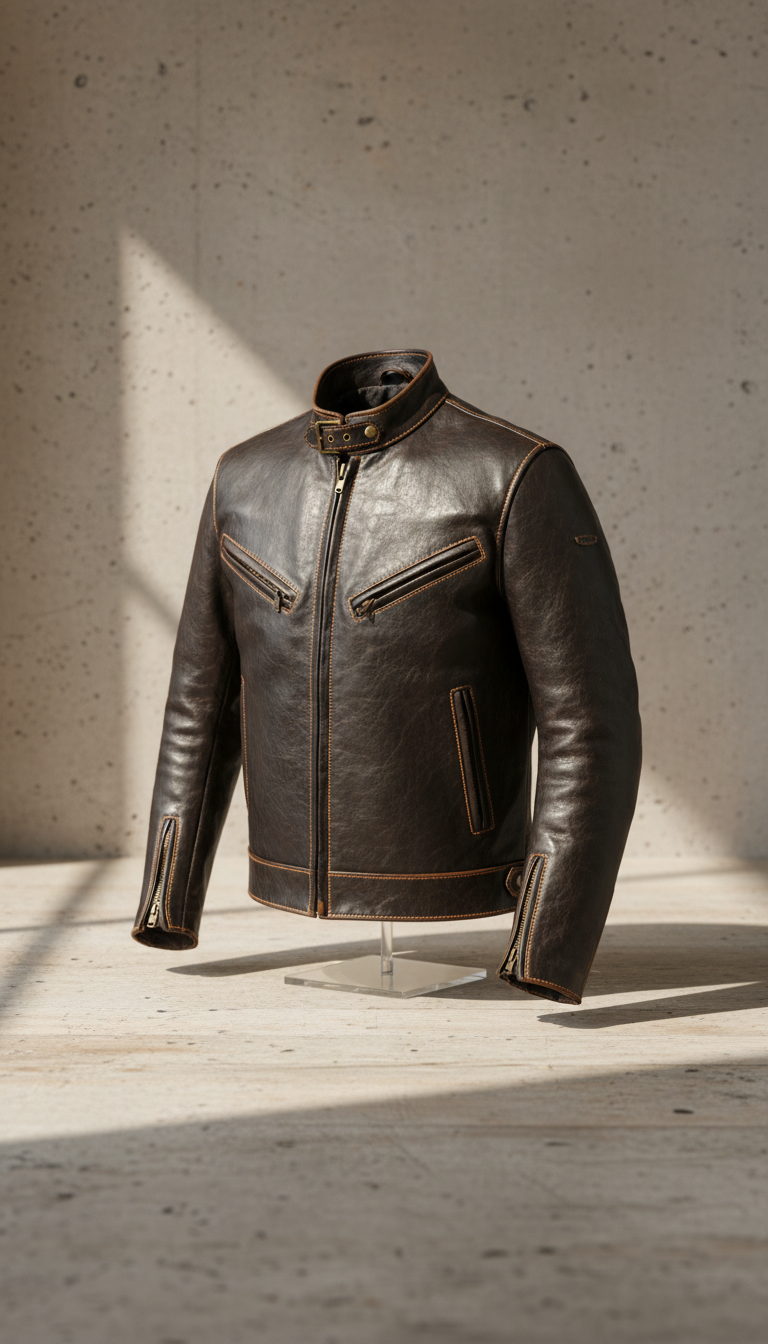 Heritage Leather Riding Jacket