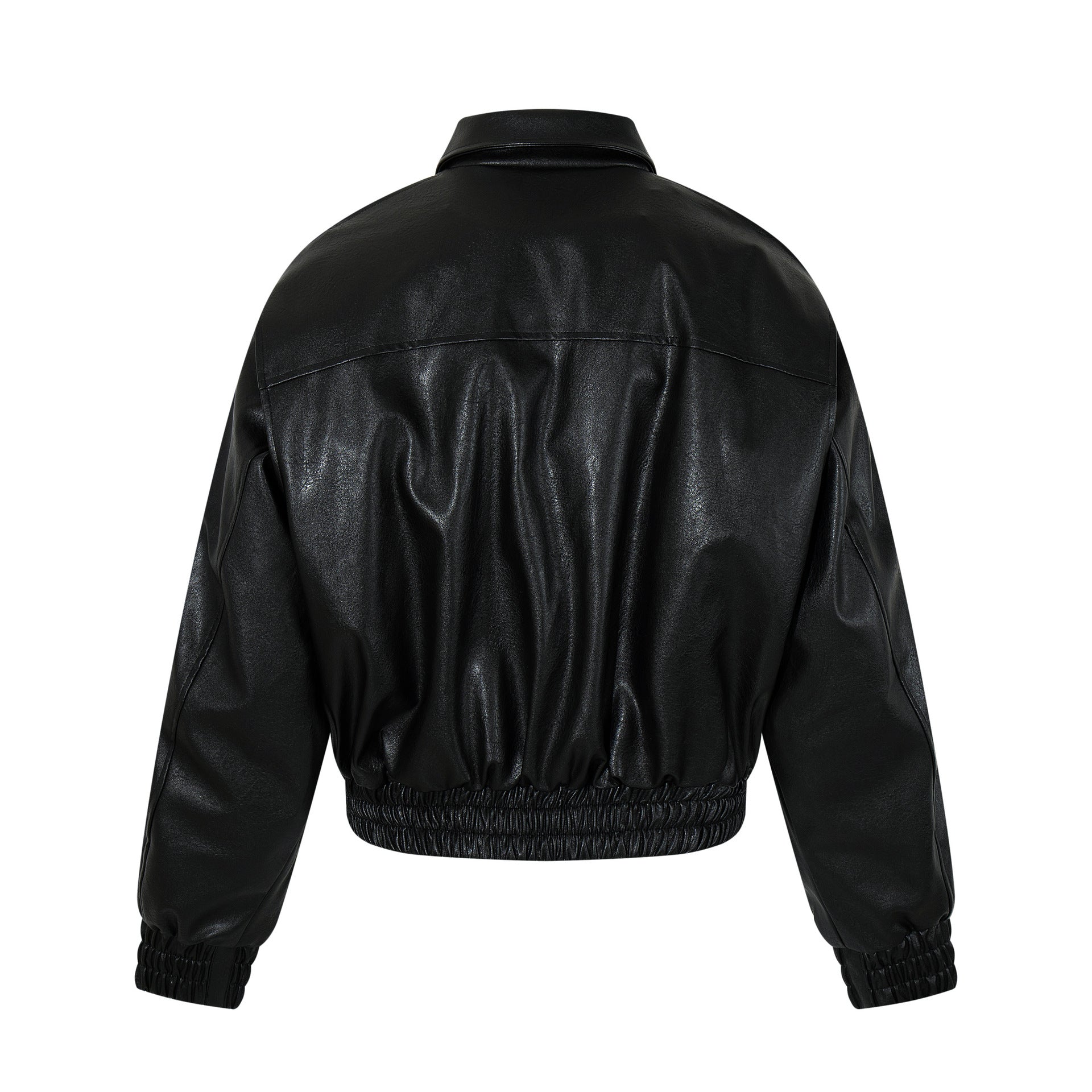 Leather jacket thick cotton jacket