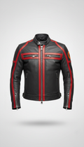 Trackmaster Leather Jacket