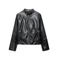 Women's Leather Jacket + Leather Pants