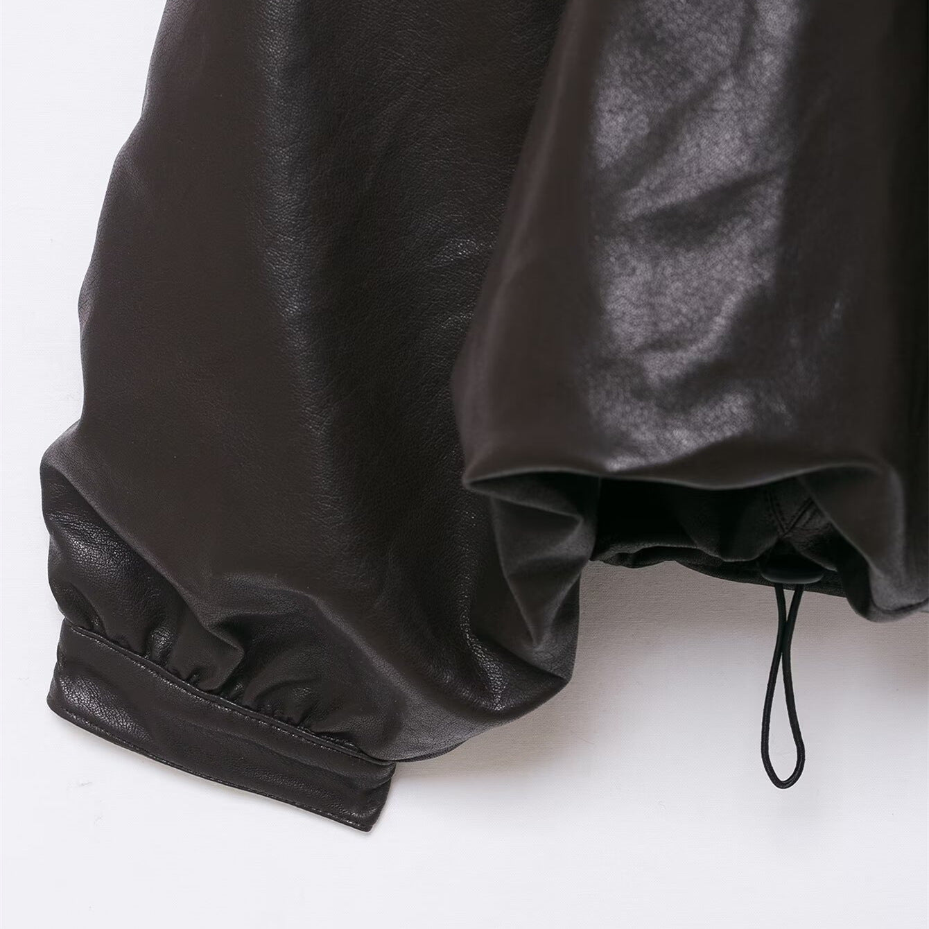 Leather pilot jacket women's jacket