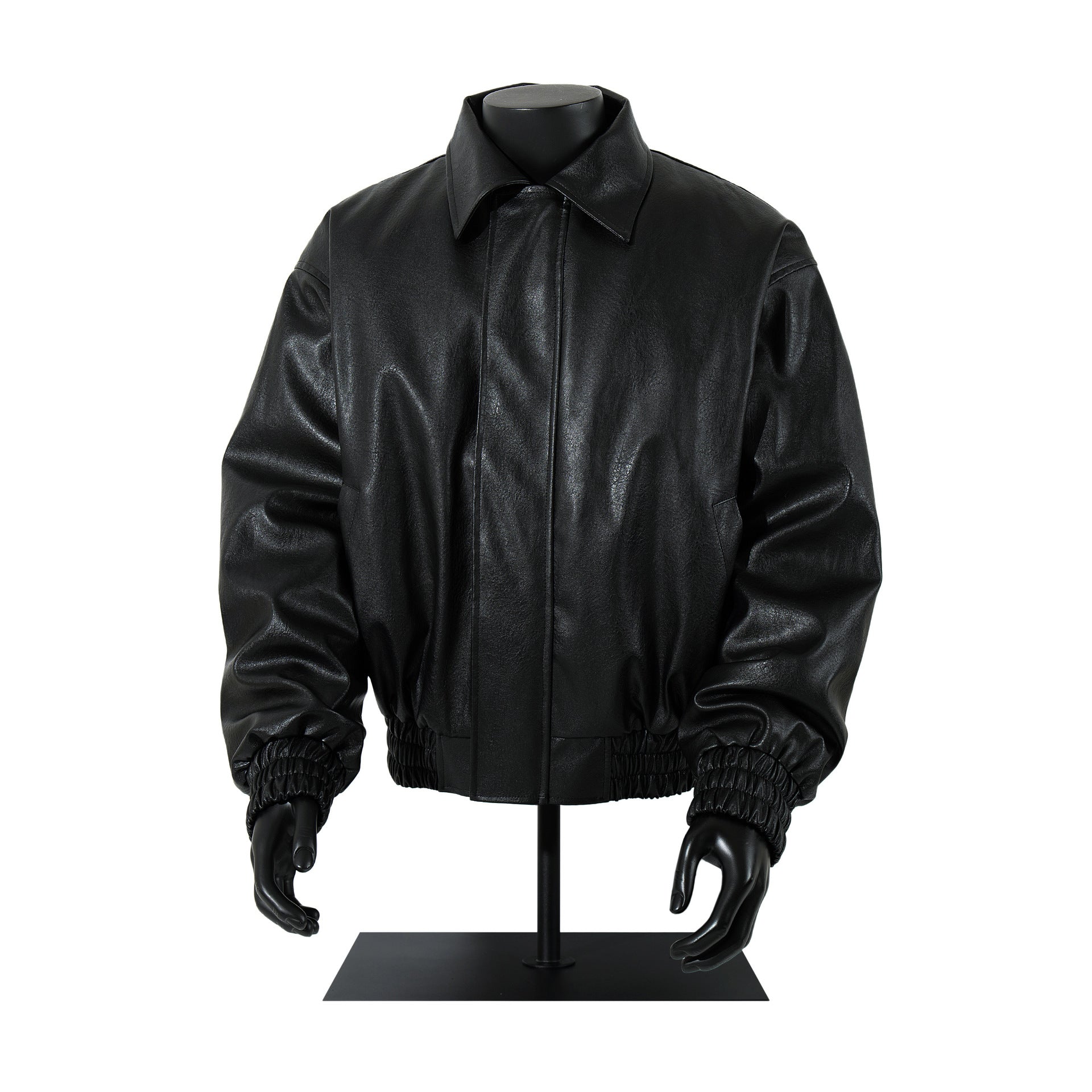 Leather jacket thick cotton jacket