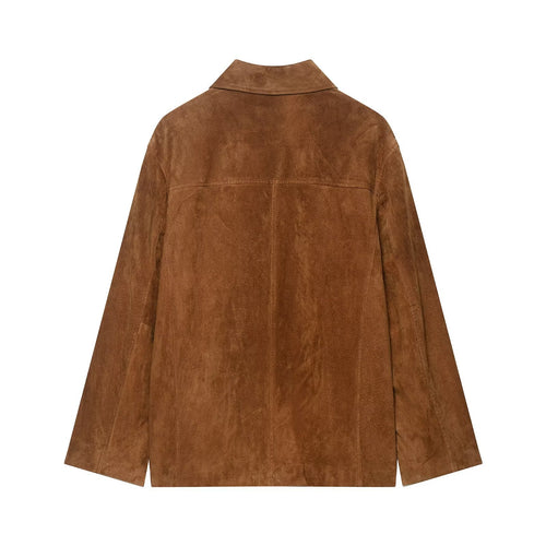 Anti velvet leather jacket jacket