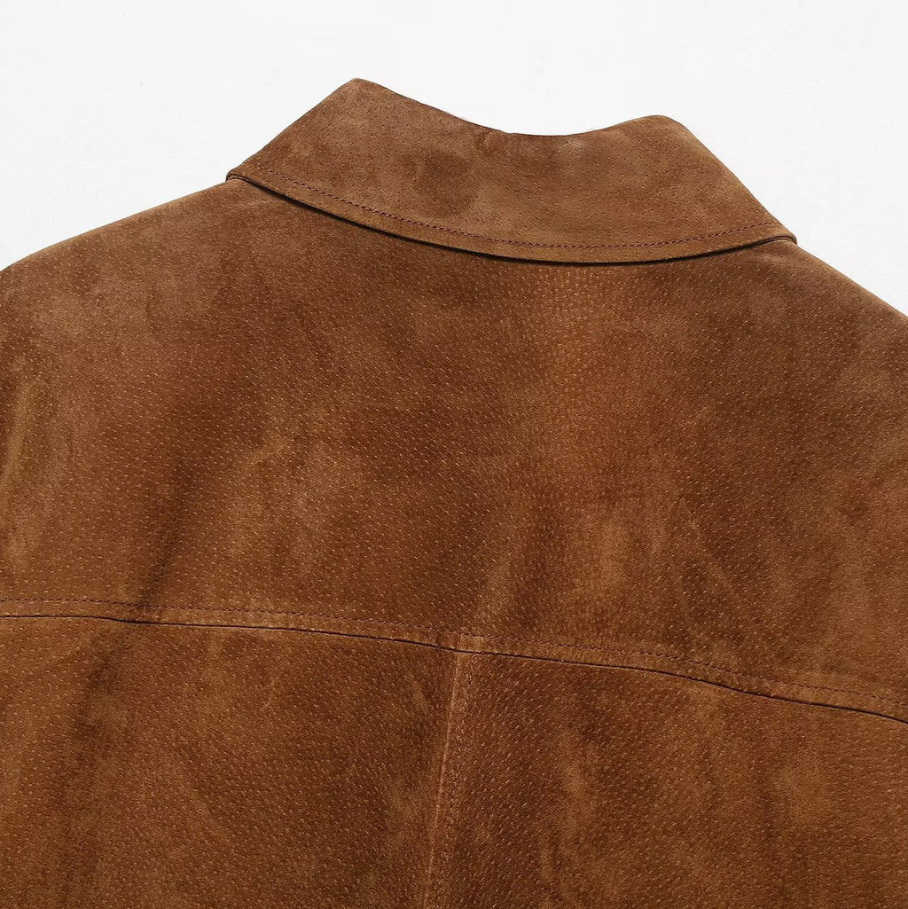 Anti velvet leather jacket jacket