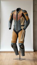 Track-Inspired One-Piece Riding Suit