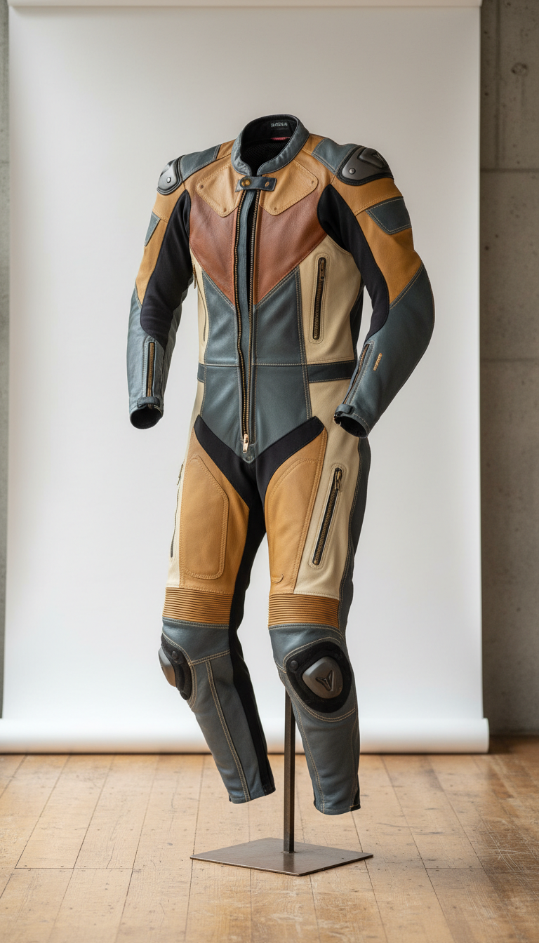 Track-Inspired One-Piece Riding Suit